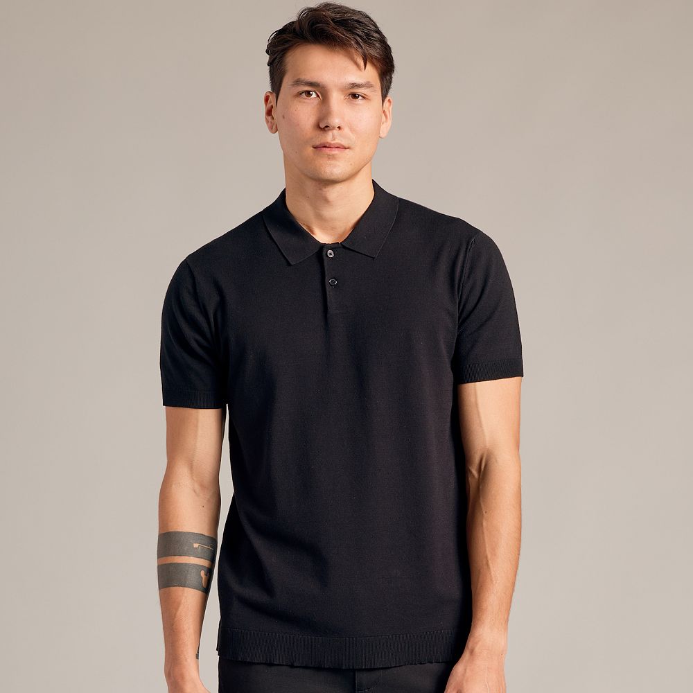 Sleeveless Polo Sweater