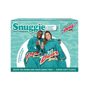 Snuggie Mountain Dew Baja Blast Wearable Blanket