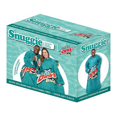 Snuggie Mountain Dew Baja Blast Wearable Blanket