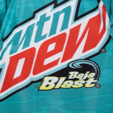 Snuggie Mountain Dew Baja Blast Wearable Blanket