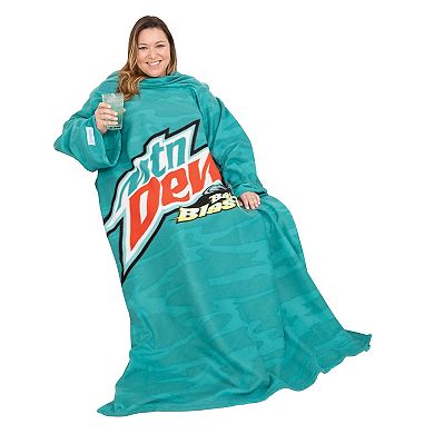 Snuggie Mountain Dew Baja Blast Wearable Blanket