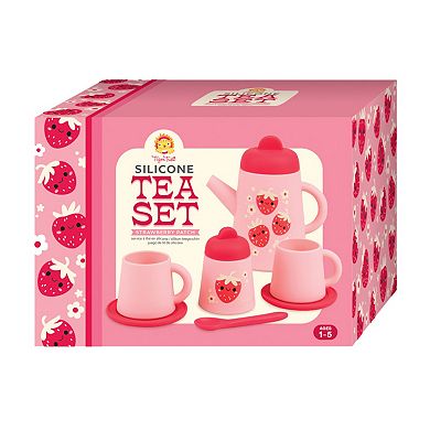 Tiger Tribe: Silicone Tea Set - Strawberry Patch