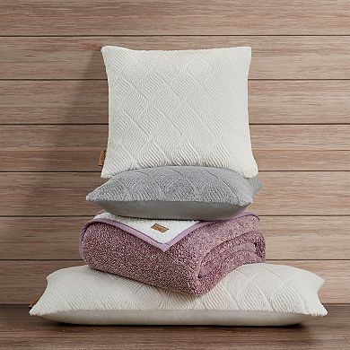 Koolaburra by UGG Gwen Embossed Faux Fur Bolster Pillow