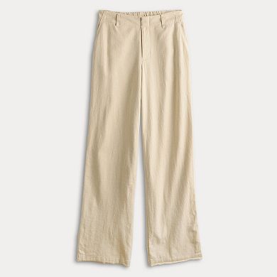 Women's LC Lauren Conrad Drapey Elastic Back Trouser Pants