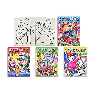 Montrose Colors 36-Piece Three Little Twigs: Beginners Coloring Books Bundle Set