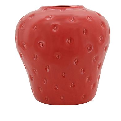 Celebrate Together™ Summer Painted Shaped Ceramic Strawberry Vase