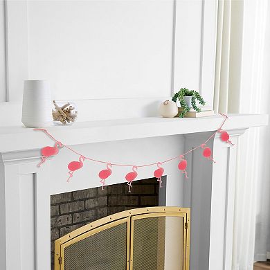 Celebrate Together™ Summer Iconic Flamingo Pom Pom Garland