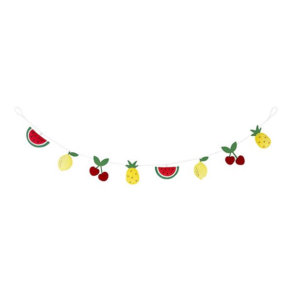 Celebrate Together™ Summer Fruit Salad Iconic Plush Garland - Multi