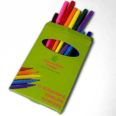 Montrose Colors Three Little Twigs: Write & Wipe 8 Reusable Books & Markers Bundle