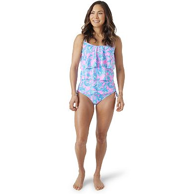 Women's Stella Parker She Sells Seashells Two Tiered Tankini Swim Top