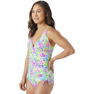 Women's Stella Parker Draped Tankini Swim Top