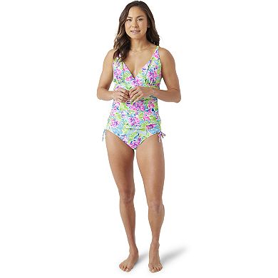 Women's Stella Parker Draped Tankini Swim Top