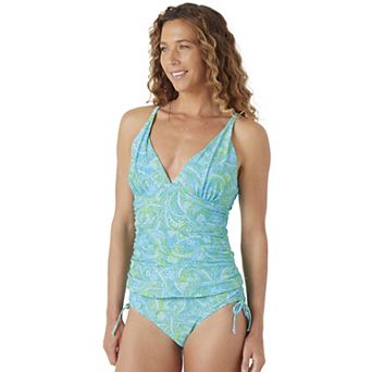 Women's Stella Parker Draped Tankini Swim Top