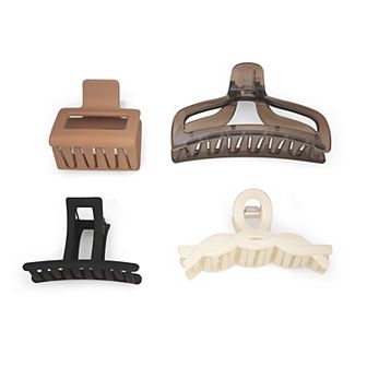 Emberly 4-Pack Assorted Claw Clip Set