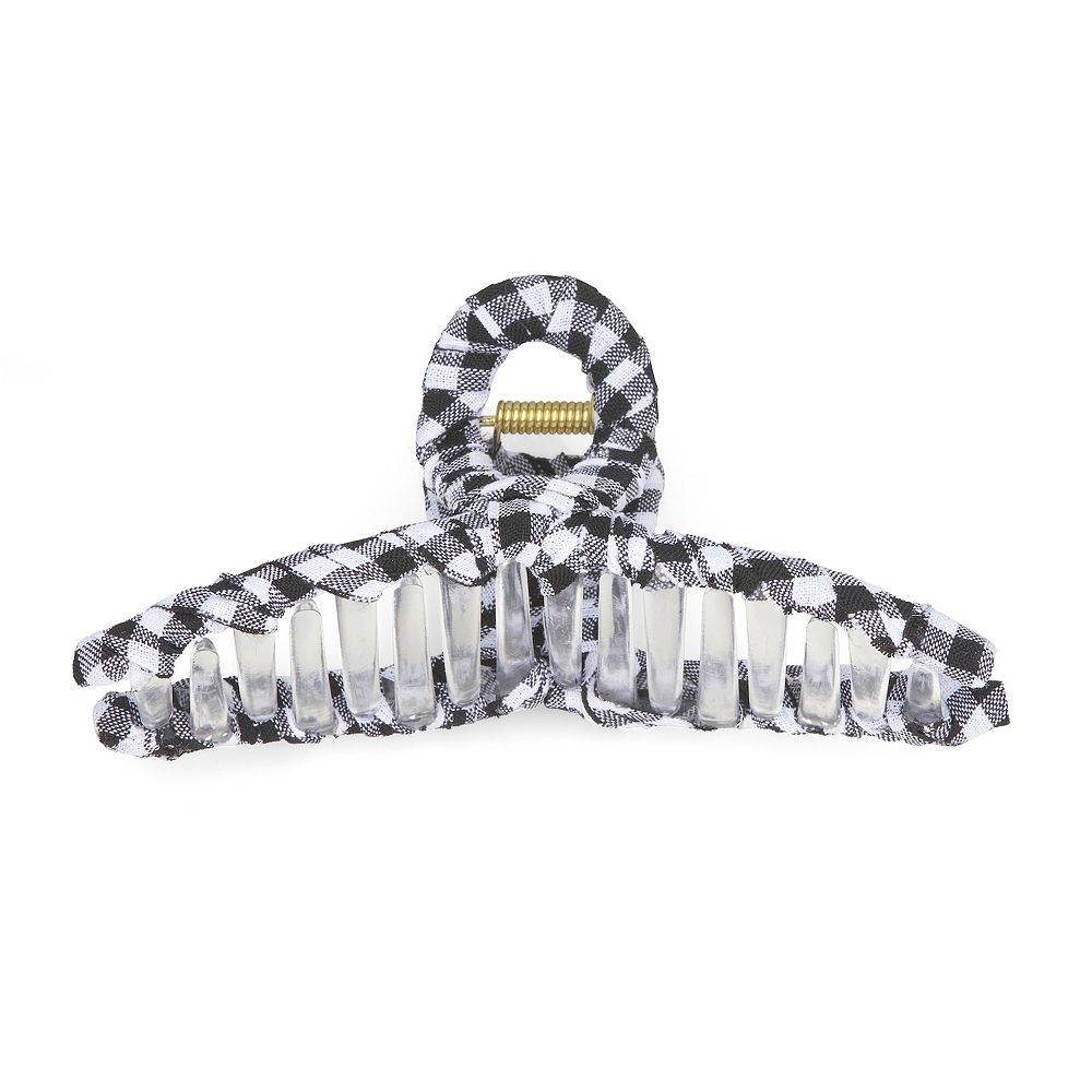 Emberly Large Loop Fabric Wrap Claw Clip