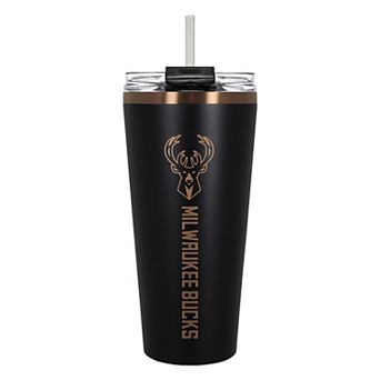 Milwaukee Bucks Black & Copper 32 oz. Big Slim Tumbler