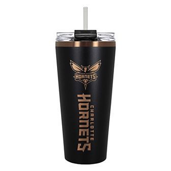 Charlotte Hornets Black & Copper 32 oz. Big Slim Tumbler
