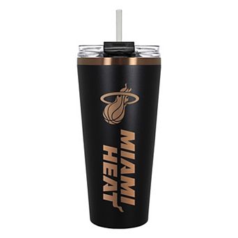 Miami Heat Black & Copper 32 oz. Big Slim Tumbler