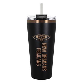 New Orleans Pelicans Black & Copper 32 oz. Big Slim Tumbler