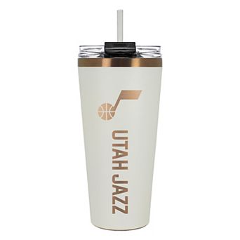 Utah Jazz Cream & Copper 32 oz. Big Slim Tumbler