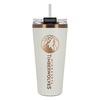 Minnesota Timberwolves Cream & Copper 32 oz. Big Slim Tumbler