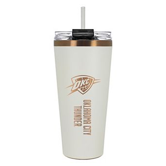 Oklahoma City Thunder Cream & Copper 32 oz. Big Slim Tumbler