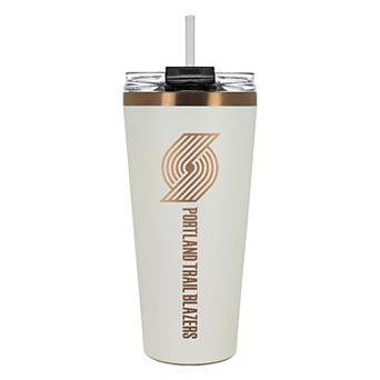 Portland Trail Blazers Cream & Copper 32 oz. Big Slim Tumbler