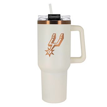 San Antonio Spurs Cream & Copper-Tone 40 oz. Colossus Travel Mug with Handle