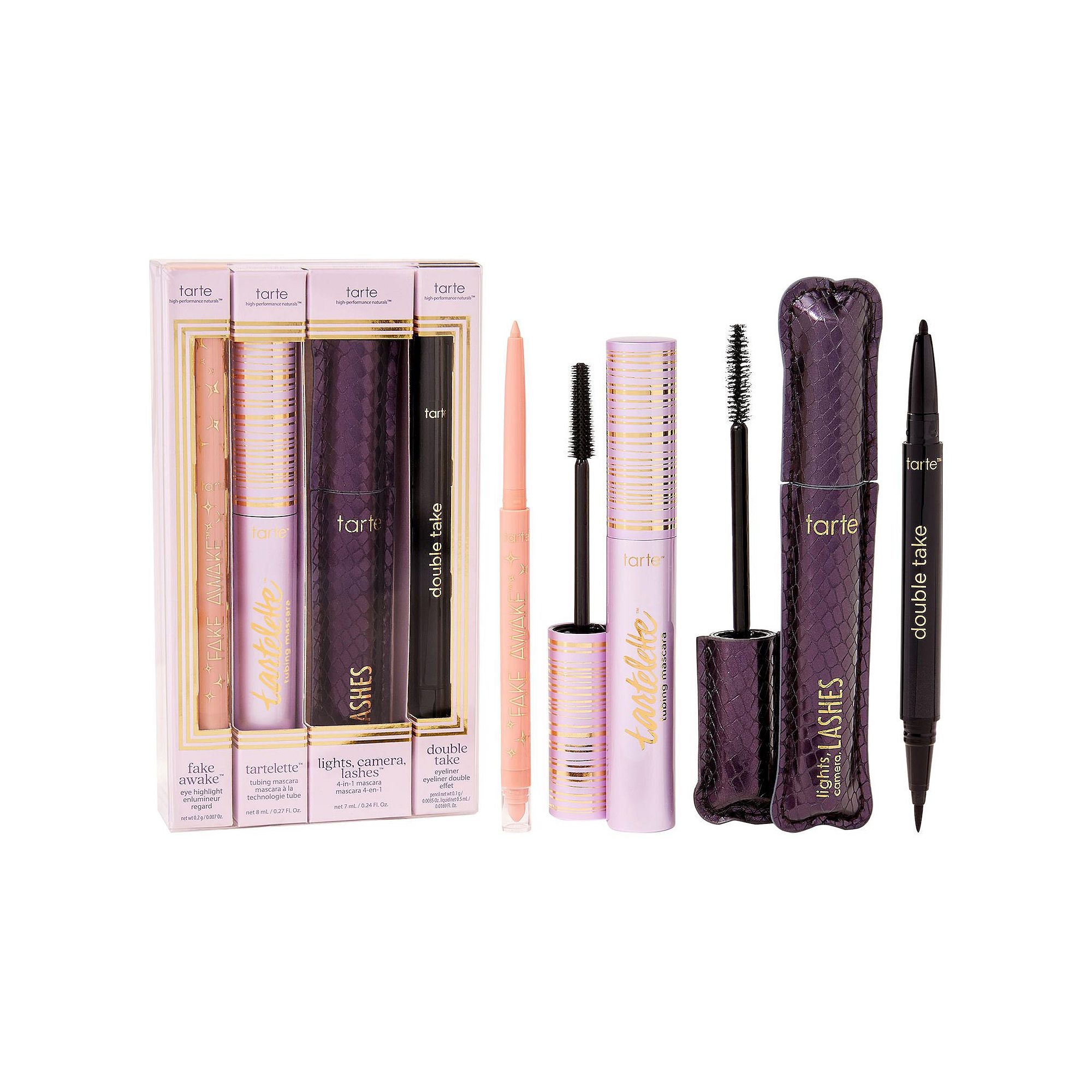 tarte tarte showstoppers lash & liner quad, None