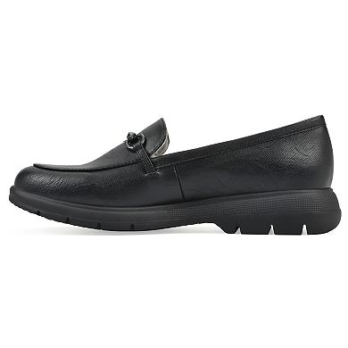Cliffs by White Mountain Flow Women's Lug Sole Loafer