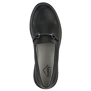 Cliffs by White Mountain Flow Women's Lug Sole Loafer