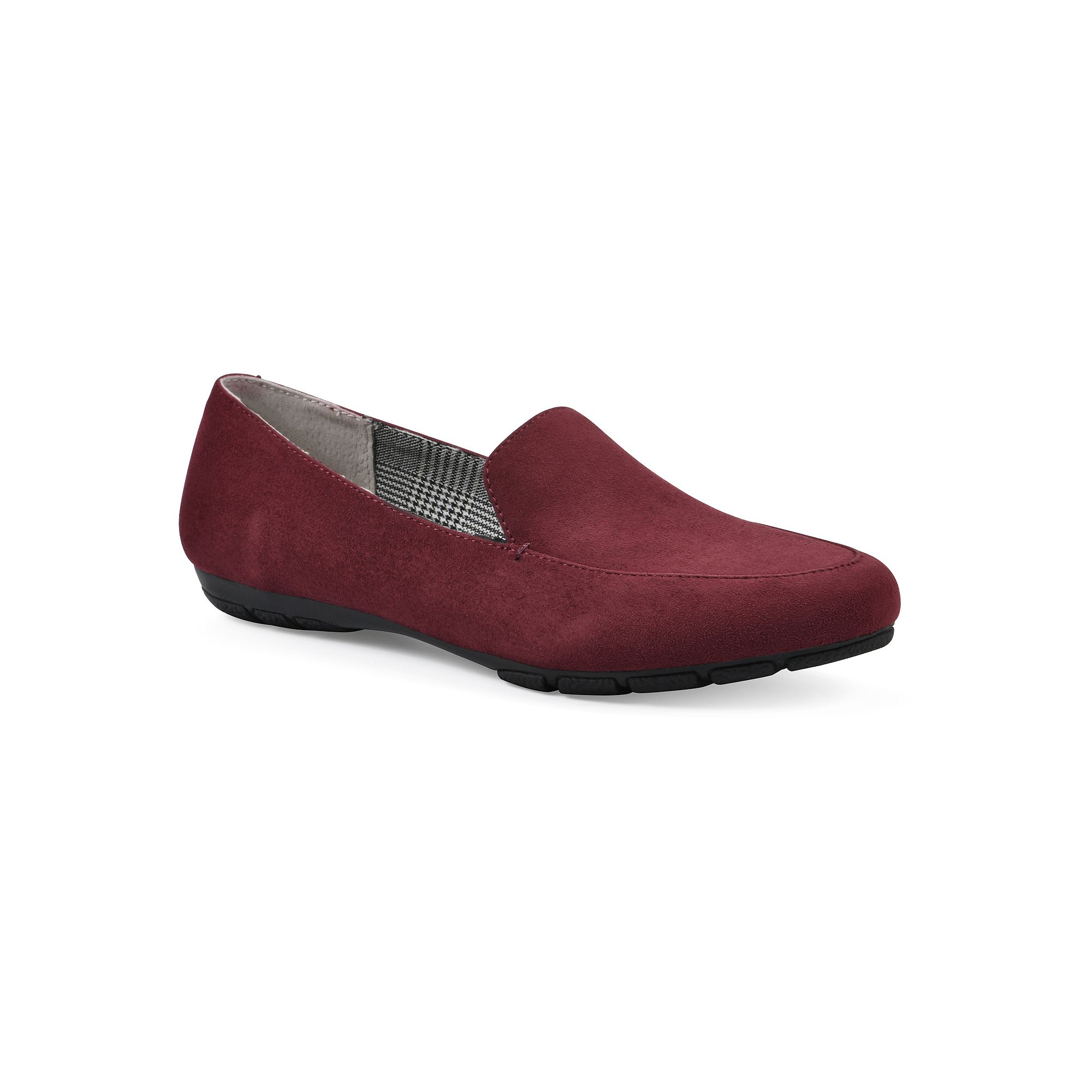 Cliffs by White Mountain Gallant Womens Loafer Flats, Size: 8.5 Wide, Red 