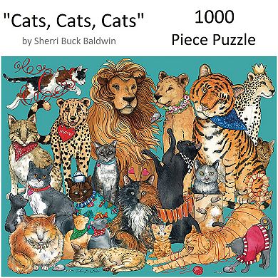 Hart Puzzles Cats, Cats, Cats 1000 Piece Puzzle