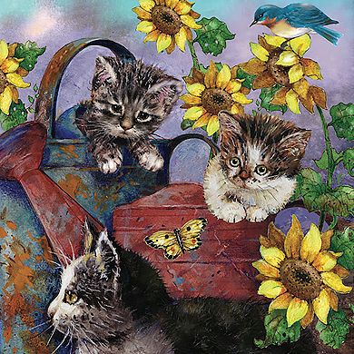 Hart Puzzles Sunflower Kittens 1000 Piece Puzzle