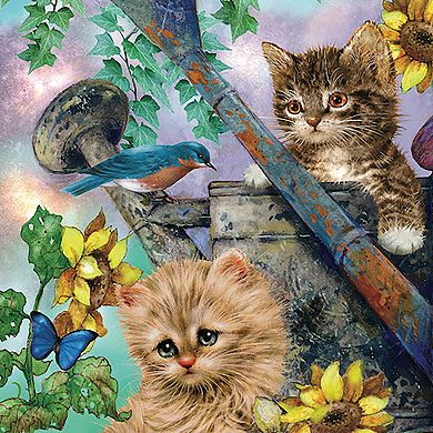 Hart Puzzles Sunflower Kittens 1000 Piece Puzzle