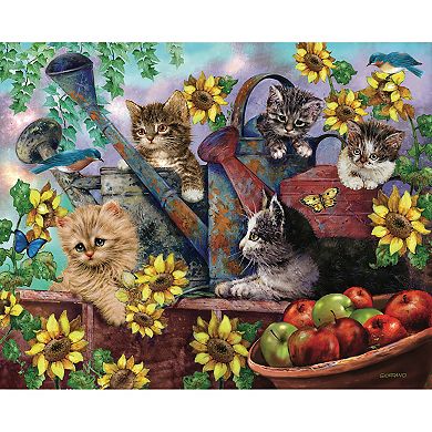 Hart Puzzles Sunflower Kittens 1000 Piece Puzzle