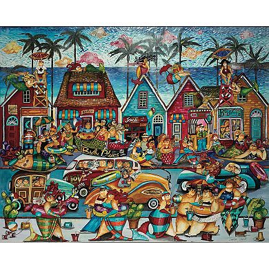 Hart Puzzles Bathtub Beach 1000 Piece Puzzle
