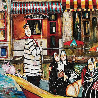 Hart Puzzles Bad Habits in Venice 1000 Piece Puzzle