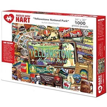 Hart Puzzles Yellowstone National Park 1000 pc Puzzle