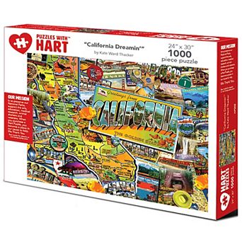 Hart Puzzles California Dreamin' 1000 pc Puzzle