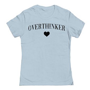 Junior's Grayson Threads by Tai Apparel Overthinker Graphic Tee