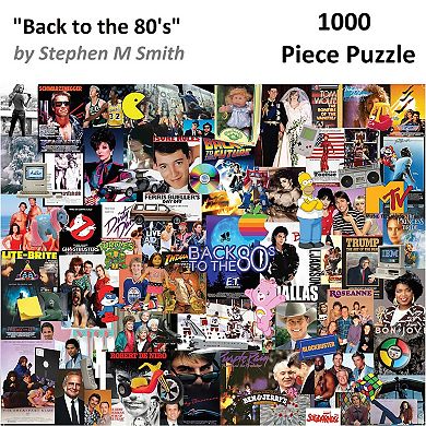 Hart Puzzles Back to the 80's 1000 Piece Puzzle