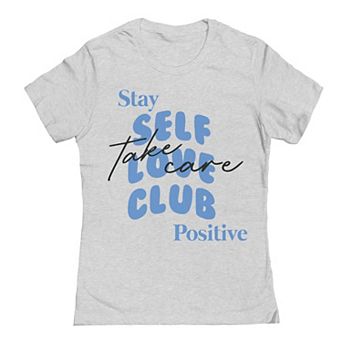 Junior's Grayson Threads by Tai Apparel Self Love Graphic Tee