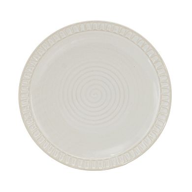 Mingle & Co. Sawyer Carved Rim 12-pc. Dinnerware Set