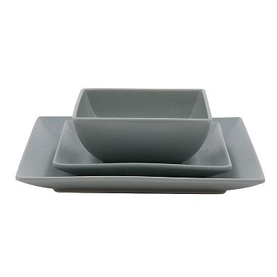 Mingle & Co. Mia Square 12-pc. Dinnerware Set