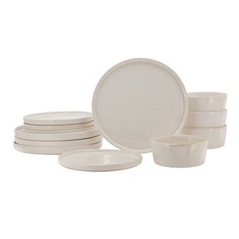 Mingle & Co. Antonia Stack 12 pc Dinnerware Set