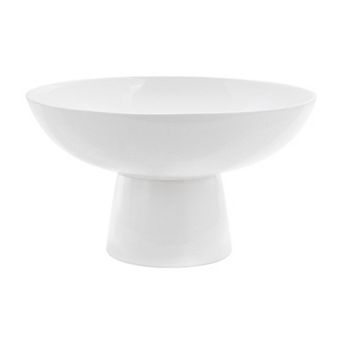 Mingle & Co. Whiteware Footed Serve Bowl