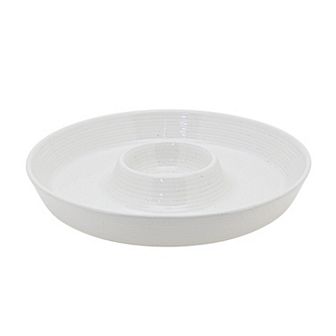 Mingle & Co. Ceramic Chip & Dip Platter