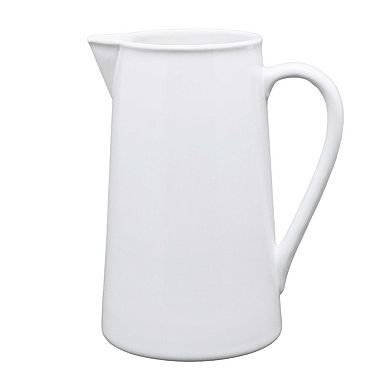 Mingle & Co. Whiteware Pitcher