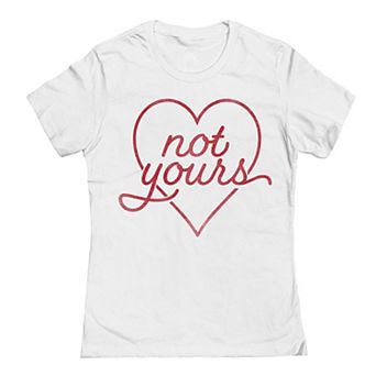 Junior's Grayson Threads by Tai Apparel Not Yours Graphic Tee